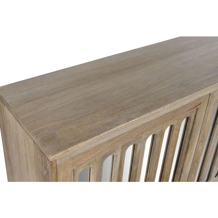 DKD Home Decor Buffet Moderno Mango y Espejo Marron 175 x 40.5 x 83.5 cm 1