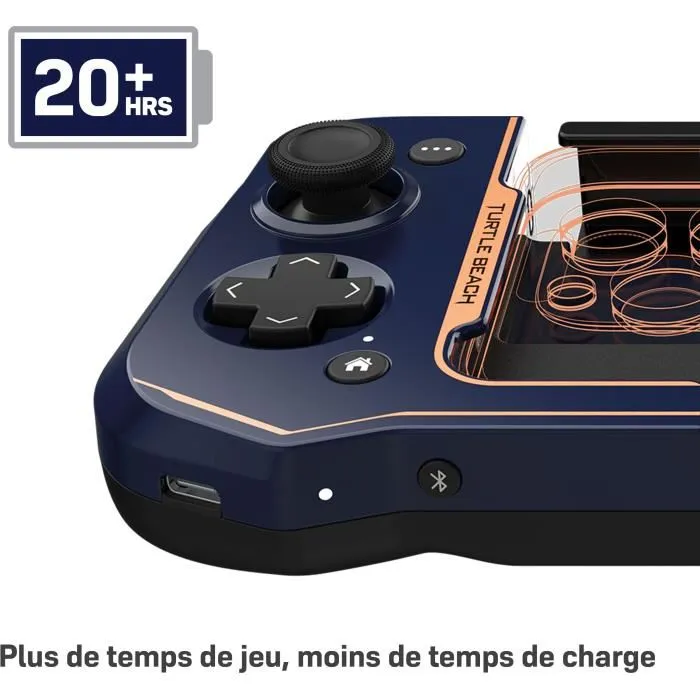 Turtle Beach Mando de Juego Inalámbrico Atom Azul Cobalto para Móviles iOS