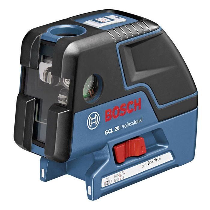 Bosch BOS3165140622356 Nivel Láser GCL 25 Professional con Precisión de 2 mm e Inalámbrico
