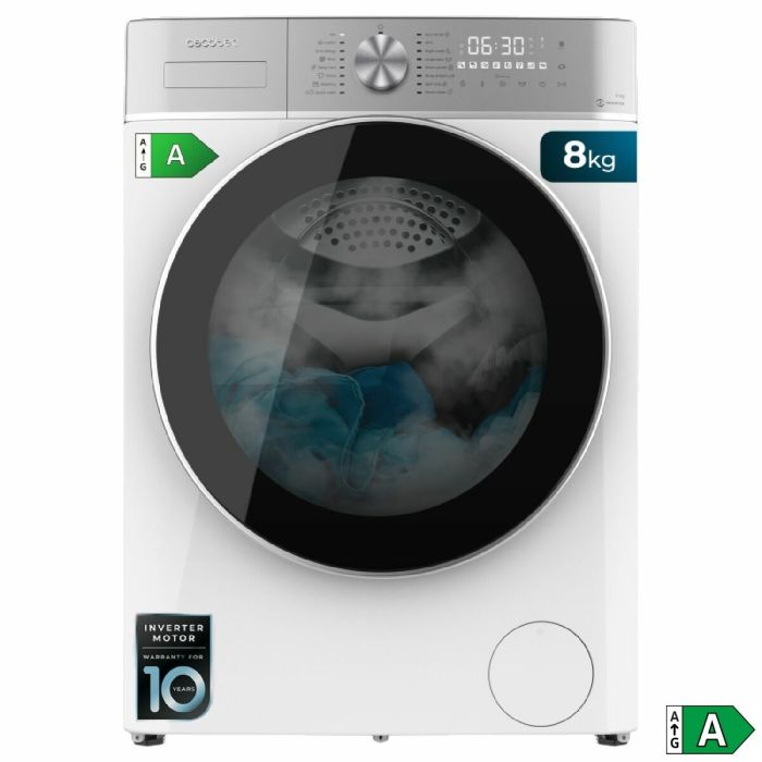 Lavadora Cecotec Bolero DressCode 8800 Inverter 1400 rpm 8 kg 9