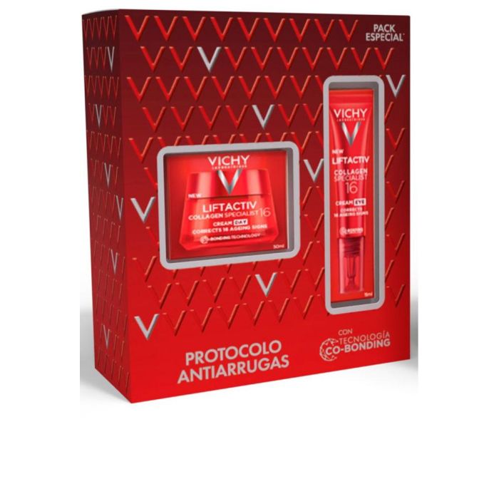 Vichy Liftactiv Collagen Specialist 16 Protocolo Antiarrugas Estuche 2 Pz Vichy Liftactiv Collagen Specialist 16 Protocolo Antiarrugas Estuche 2 Pz