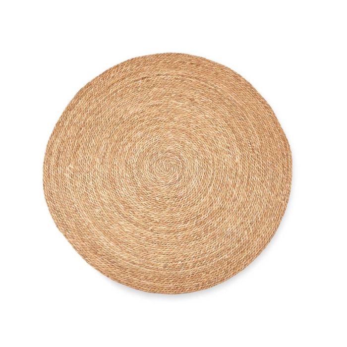 Alfombra Redonda Esparto Natural 100Cm Giftdecor (4 Unidades) 1 Alfombra Redonda Esparto Natural 100Cm Giftdecor (4 Unidades) 1