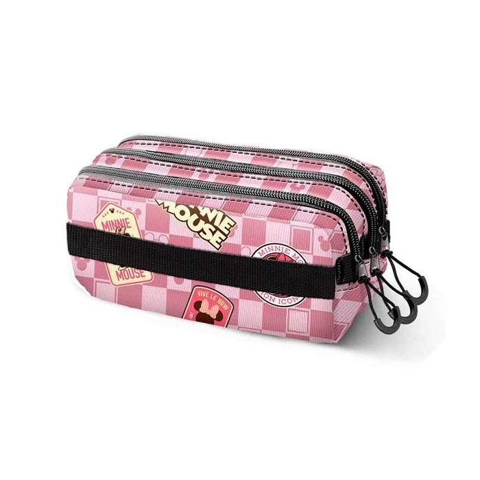 Karactermania Estuche Portatodo Trick Fan 2.2 Minnie Mouse Journey Rosa Ripstop 23 x10 x11 cm 1 Karactermania Estuche Portatodo Trick Fan 2.2 Minnie Mouse Journey Rosa Ripstop 23 x10 x11 cm 1