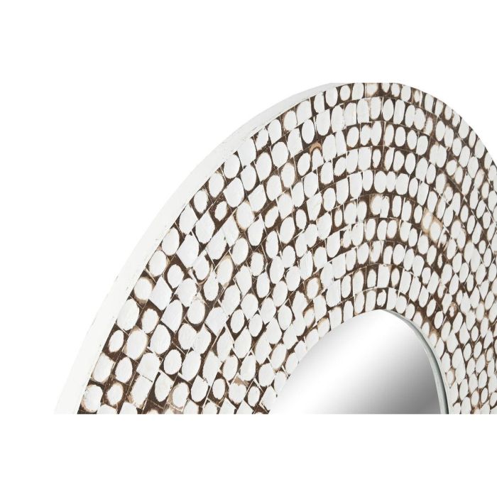 Espejo Item Home DKD Home Decor Blanco 4 x 120 x 120 cm 3 Espejo Item Home DKD Home Decor Blanco 4 x 120 x 120 cm 3