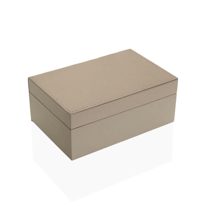 Caja-Joyero Versa Beige 13,5 x 8 x 20,5 cm 1 Caja-Joyero Versa Beige 13,5 x 8 x 20,5 cm 1