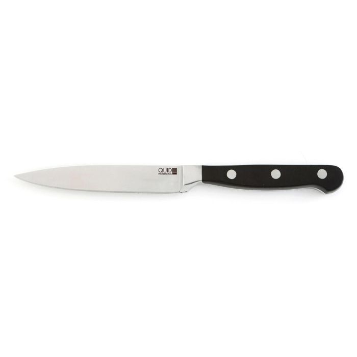Quid Professional Inox Chef Black Cuchillo Multiusos Acero Inoxidable Negro 12 cm, Set de 10 con Mango Ergonómico y Apto Lavavajillas 0 Quid Professional Inox Chef Black Cuchillo Multiusos Acero Inoxidable Negro 12 cm, Set de 10 con Mango Ergonómico y Apto Lavavajillas 0