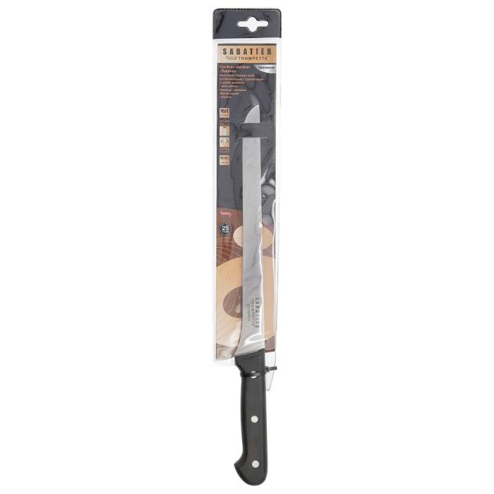 Sabatier Cuchillo Jamonero Salmon Universal 25 cm - Pack 6 Unidades - Acero Mov Extra-afilado, Mango Ergonómico, Garantía 25 Años 1 Sabatier Cuchillo Jamonero Salmon Universal 25 cm - Pack 6 Unidades - Acero Mov Extra-afilado, Mango Ergonómico, Garantía 25 Años 1