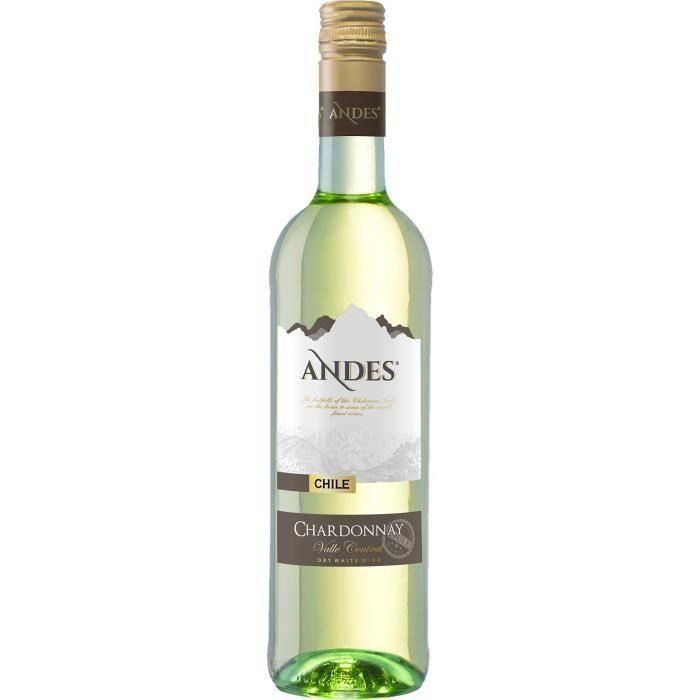 ANDES Chardonnay Chili wine - Blanco - 75 cl ANDES Chardonnay Chili wine - Blanco - 75 cl