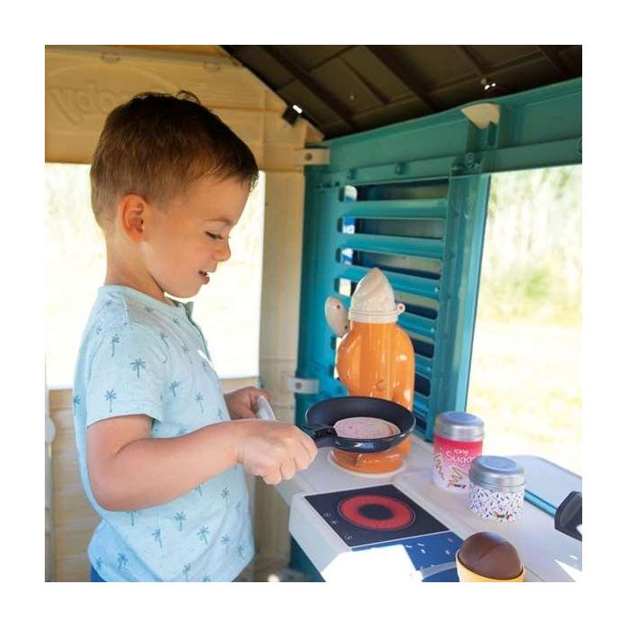 Smoby Casa Sweet Corner ¡El Rincón de los Dulces! con Máquina de Helados y Accesorios 105x110x127 cm 17