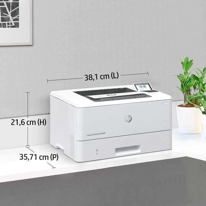 HP LaserJet Enterprise M406dn Impresora Láser Monocromo con JetIntelligence 18
