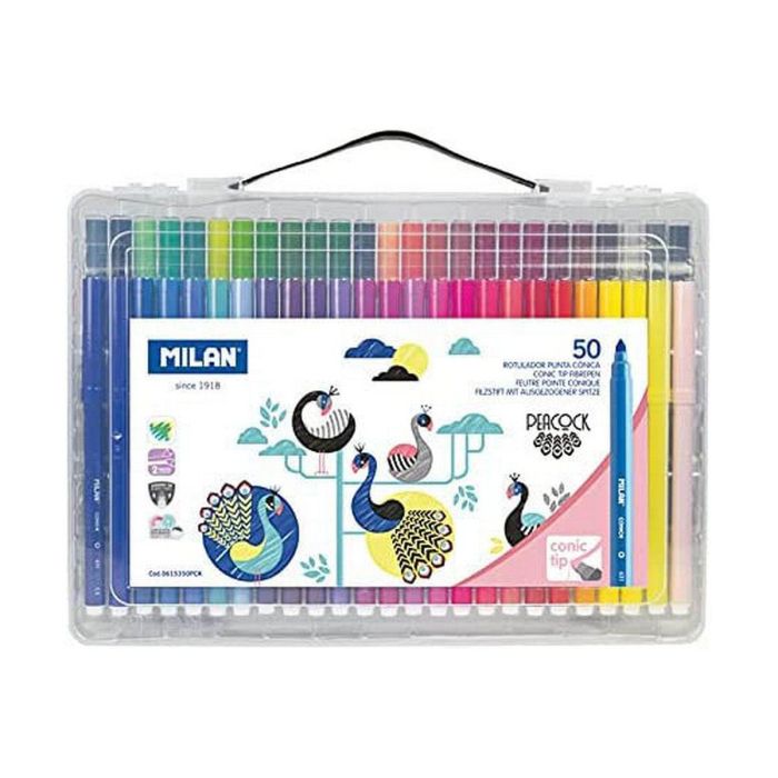 Rotuladores Milan Peacock Maletín Rotuladores Milan Peacock Maletín
