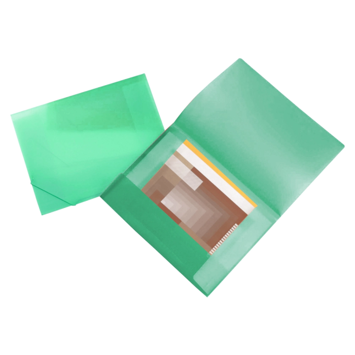 Liderpapel Carpeta Portadocumentos 44803 Solapas Polipropileno DIN A3 Verde Translucido Lomo Flexible Cierre Gomas Capacidad 100 Hojas 1 Liderpapel Carpeta Portadocumentos 44803 Solapas Polipropileno DIN A3 Verde Translucido Lomo Flexible Cierre Gomas Capacidad 100 Hojas 1