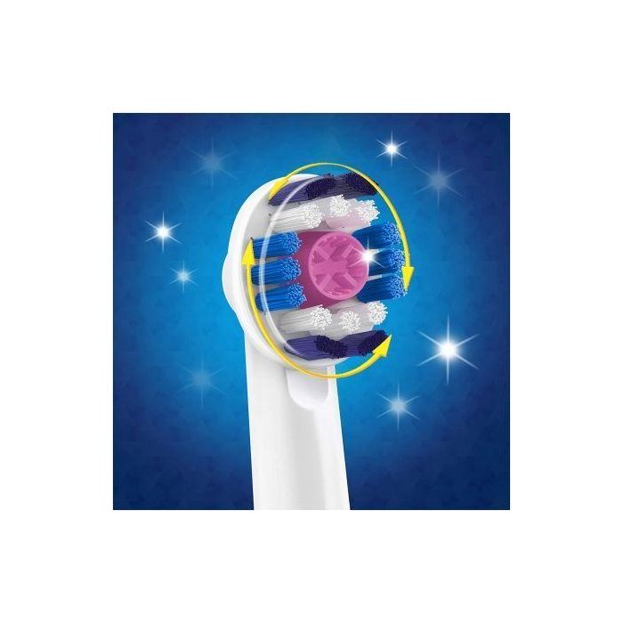 PACK 4 CABEZALES DE RECAMBIO BRAUN ORAL-B EB 18-4 3D WHITE 1 PACK 4 CABEZALES DE RECAMBIO BRAUN ORAL-B EB 18-4 3D WHITE 1