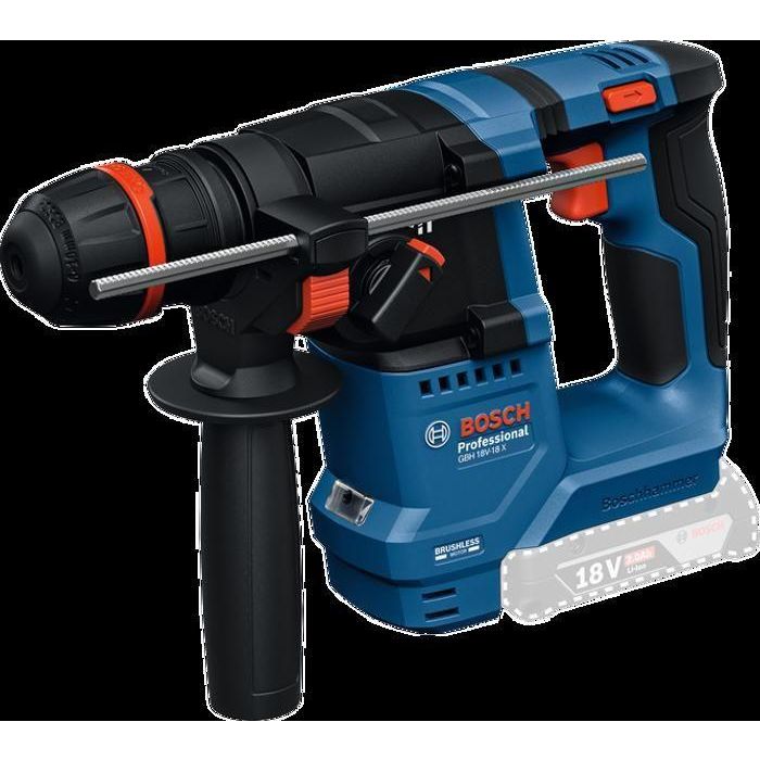 Bosch GBH 18V-18 X Taladro Percutor Inalámbrico 18 V con KickBack Control
