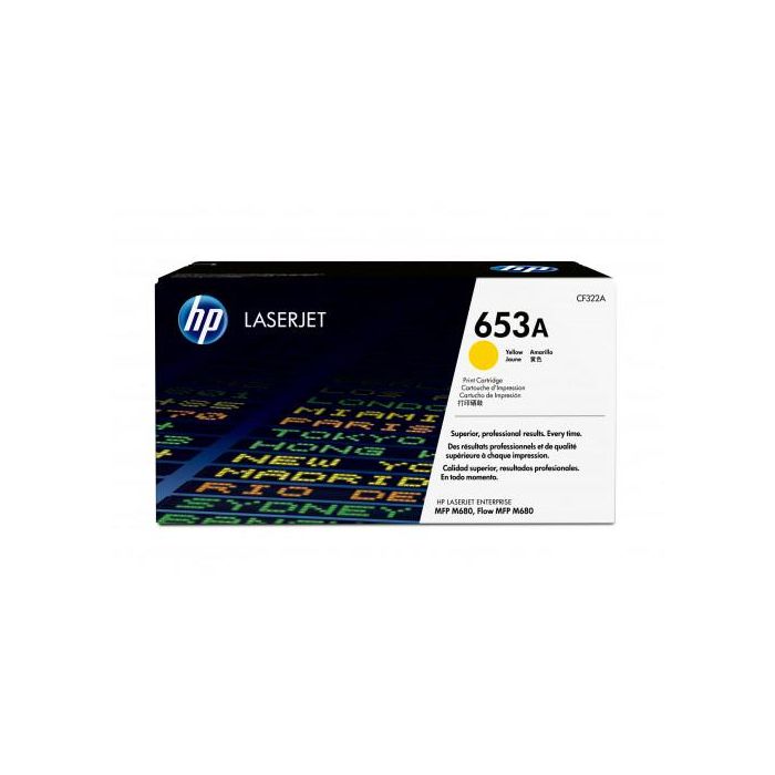 HP 653A Toner HP653A Amarillo (CF322A)