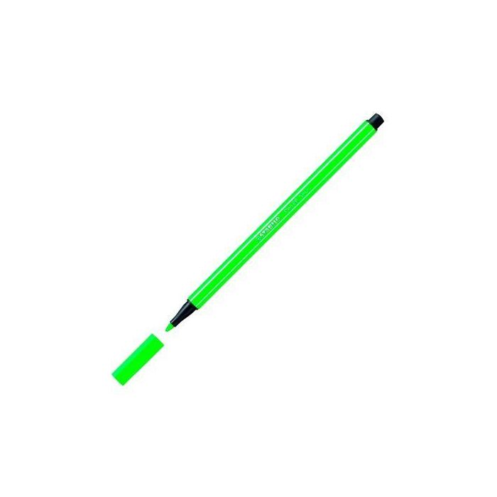 Stabilo Rotulador Pen 68 Verde Fluorescente - Caja de 10 Unidades Stabilo Rotulador Pen 68 Verde Fluorescente - Caja de 10 Unidades