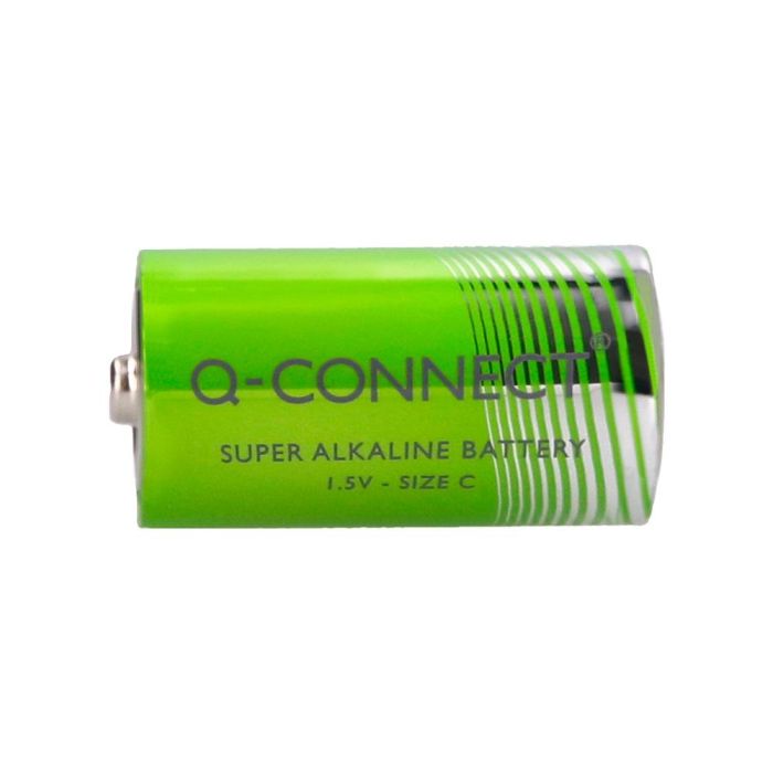 Pila Q-Connect Alcalina C Blister De 2 Unidades 4