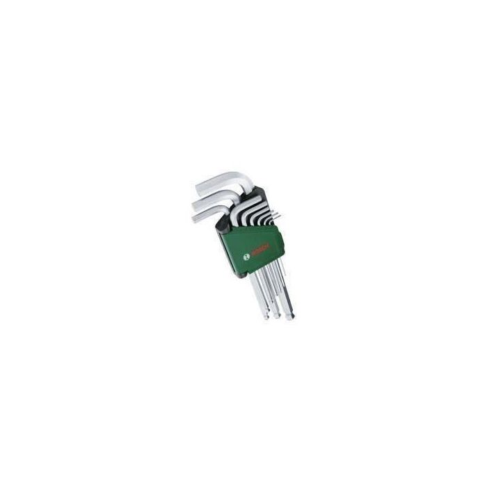 Bosch BOS4053423302240 Juego de llaves Allen 9 piezas