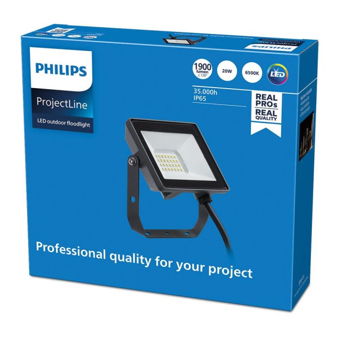 Philips Proyector 20W 1900lm 6500K IP65 911401864284 2 Philips Proyector 20W 1900lm 6500K IP65 911401864284 2