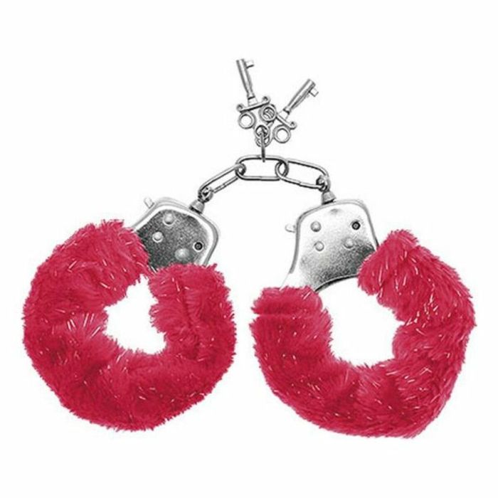 Esposas S Pleasures Furry Rojo Esposas S Pleasures Furry Rojo