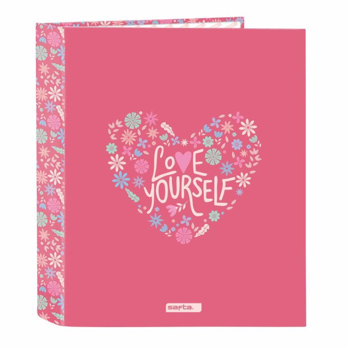 Carpeta de anillas Safta Feeling Multicolor A4 27 x 33 x 6 cm 0 Carpeta de anillas Safta Feeling Multicolor A4 27 x 33 x 6 cm 0