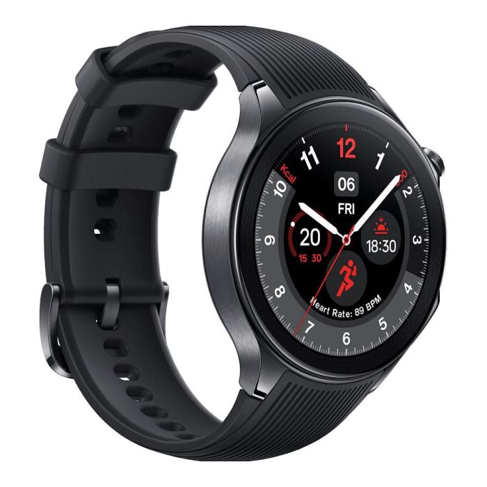 OnePlus Watch 2 Negro, Reloj Inteligente Wear OS con Pantalla AMOLED de 1.43" y GPS 2