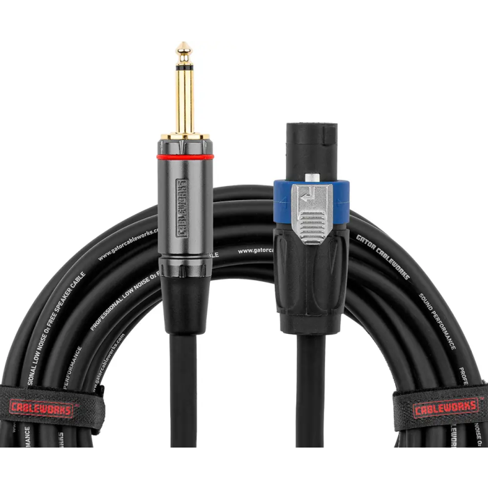 Cableworks Cable de Altavoz Jack a Speakon - 4,5 Metros 0 Cableworks Cable de Altavoz Jack a Speakon - 4,5 Metros 0