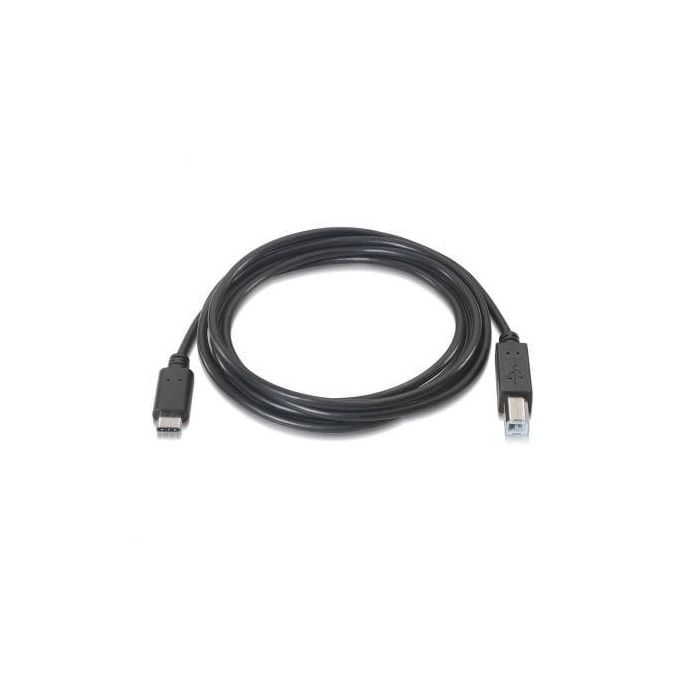 Aisens Cable Usb 2.0 Impresora 3A Tipo Usb-C-M - B-M Negro 2,0M 1 Aisens Cable Usb 2.0 Impresora 3A Tipo Usb-C-M - B-M Negro 2,0M 1