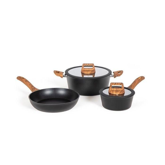 Livoo MZP147 Juego de utensilios de cocina de 5 piezas Momentos de bienestar Negro Livoo MZP147 Juego de utensilios de cocina de 5 piezas Momentos de bienestar Negro