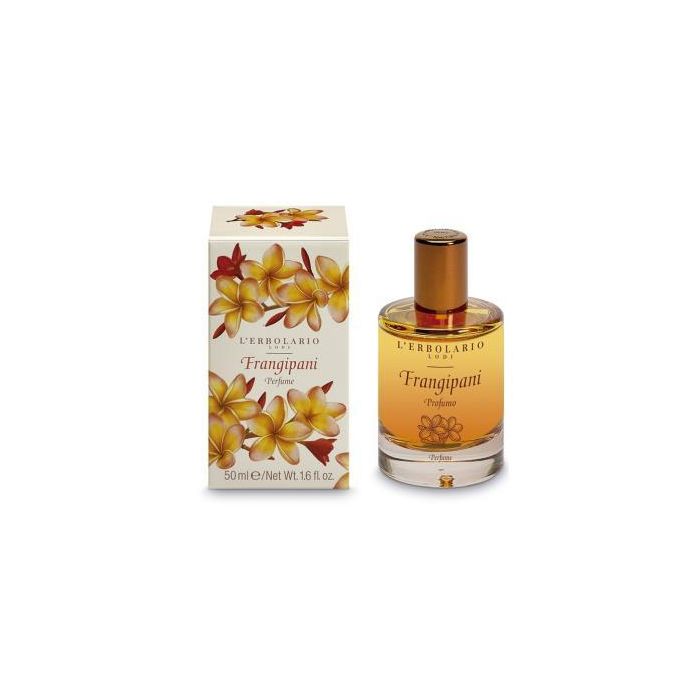 L'ERBOLARIO Frangipani Perfume 50Ml. con Mandarina, Bergamota, Madera de Cedro y Ámbar