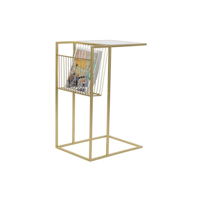 Revistero Glam DKD Home Decor Dorado 35 x 71 x 48 cm 3