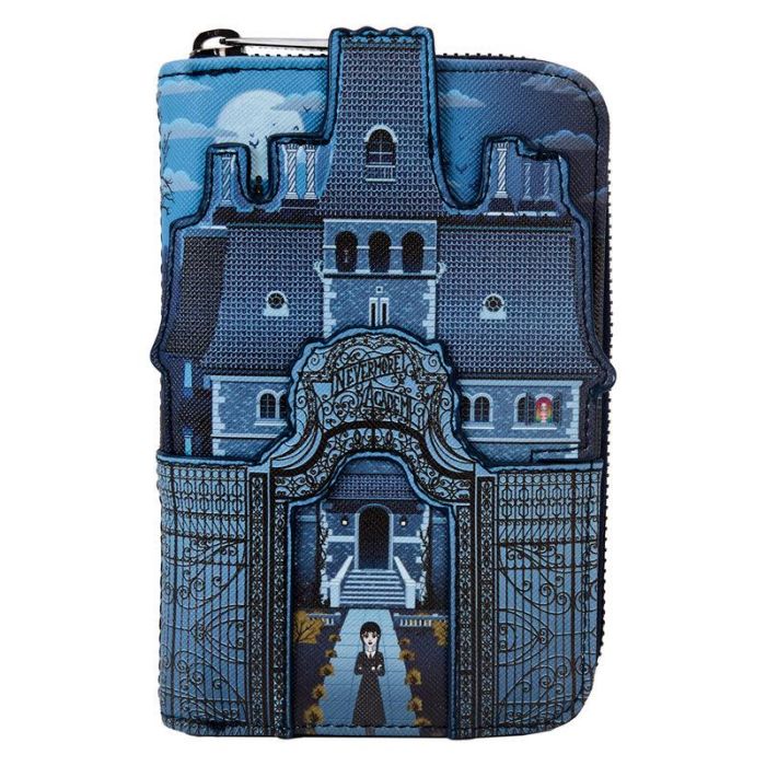 Loungefly Cartera Nevermore Academy Miércoles Billetera