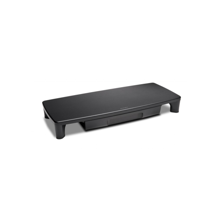 Kensington Soporte Elevador Monitor con Cajón SmartFit K55725EU, Ajustable hasta 130mm, Soporta 15kg y Monitores hasta 30"