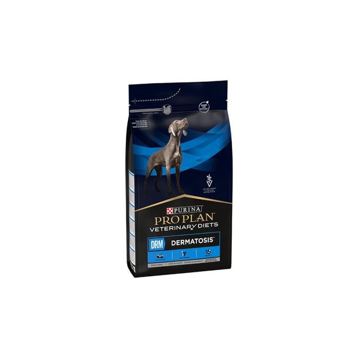 Purina ProPlan Diet Canine DRM Dermatosis - Alimento para perros con problemas dermatológicos, 12 kg