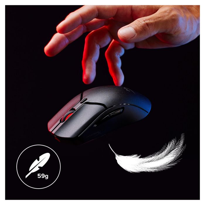 HyperX 7D388AA Ratón Gaming Inalámbrico Pulsefire Haste 2 Mini Ultraligero Compacto Negro HyperX 7D388AA Ratón Gaming Inalámbrico Pulsefire Haste 2 Mini Ultraligero Compacto Negro
