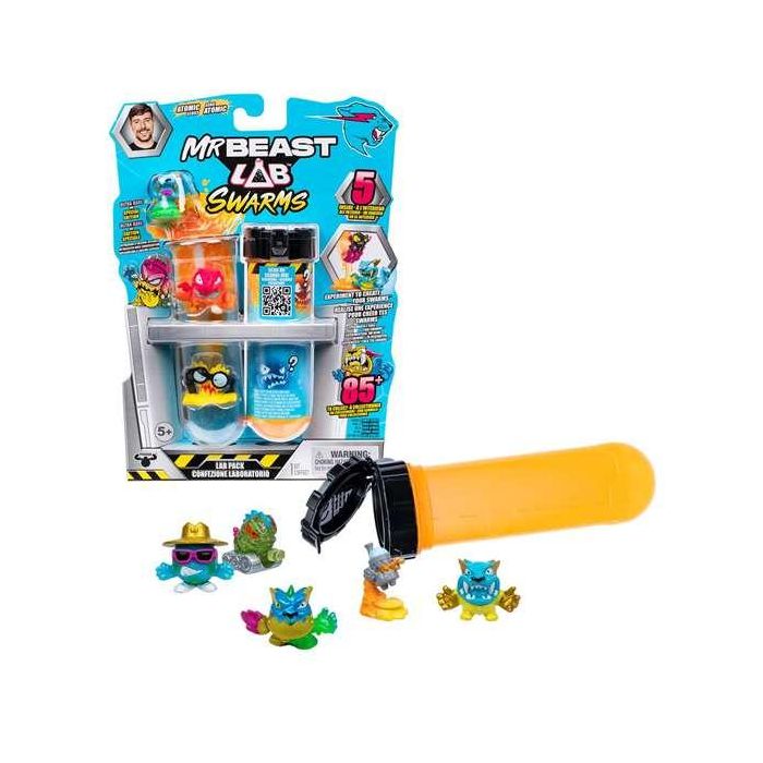 Tubo de ensayo mrbeast swarms pack de 5 figuras.¡crea tus propios enjambres! agrega agua al tubo. 4 Tubo de ensayo mrbeast swarms pack de 5 figuras.¡crea tus propios enjambres! agrega agua al tubo. 4