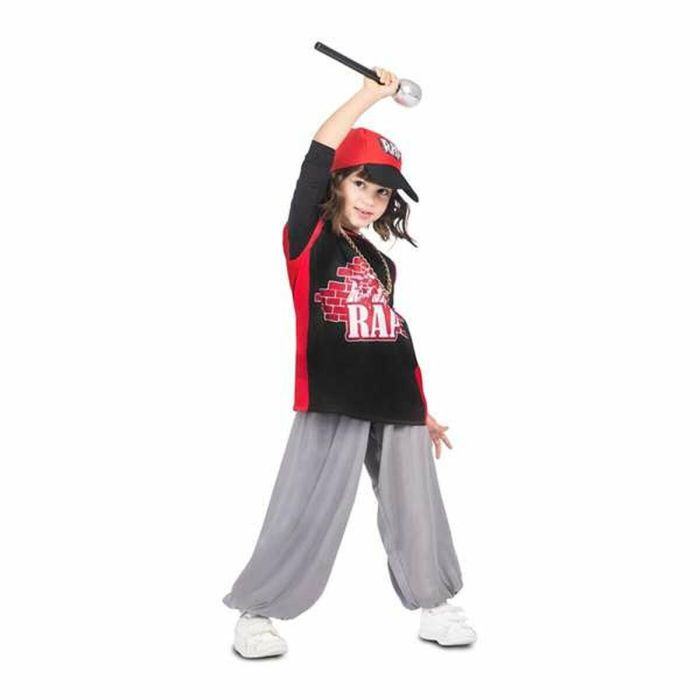 Disfraz yo quiero ser rapero/a gorra, cadena, camiseta, micrófono y pantalón talla 3-5 y 4 Disfraz yo quiero ser rapero/a gorra, cadena, camiseta, micrófono y pantalón talla 3-5 y 4