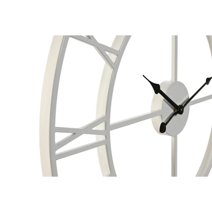 Reloj Pared Loft DKD Home Decor Negro Blanco 3 x 60 x 60 cm (2 Unidades) 2