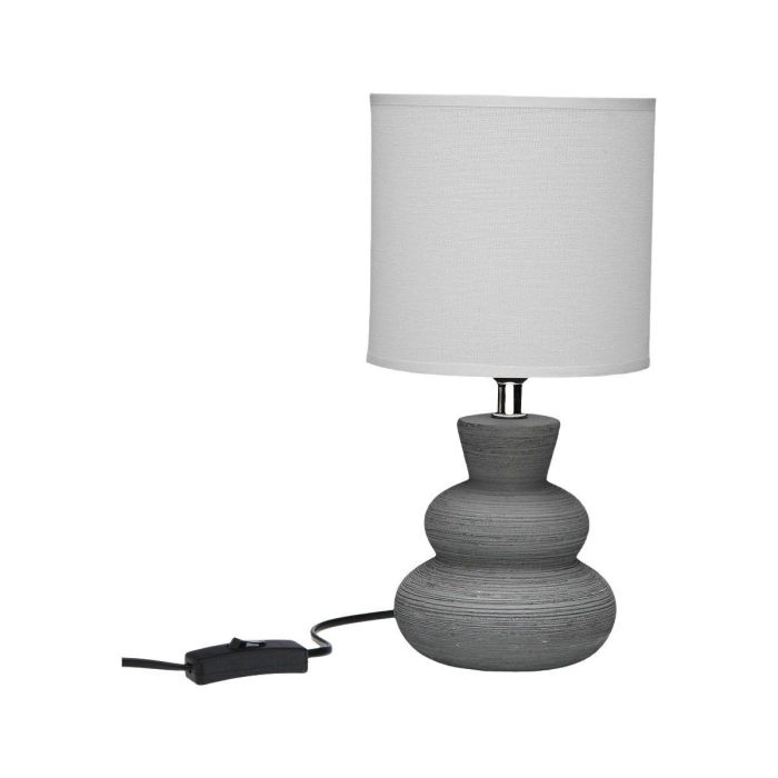 Lámpara Livia Gris Versa 15x28.5x12 cm - Cerámica, Textil (2 Unidades) 1 Lámpara Livia Gris Versa 15x28.5x12 cm - Cerámica, Textil (2 Unidades) 1