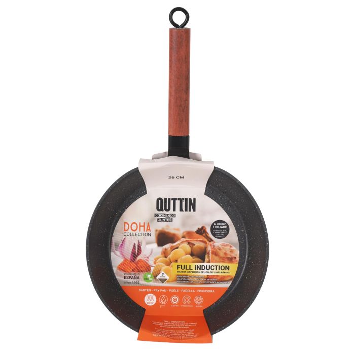 Sartén Inde 26 cm aluminio forjado Full Doha Quttin (6 Unidades) 1 Sartén Inde 26 cm aluminio forjado Full Doha Quttin (6 Unidades) 1