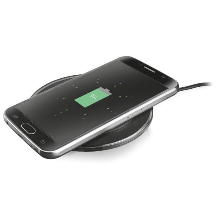 Cargador Inalámbrico Trust Urban Yudo Negro/Plateado 2 Cargador Inalámbrico Trust Urban Yudo Negro/Plateado 2