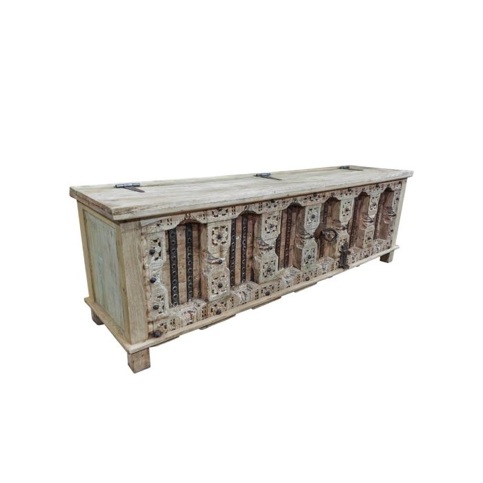 Mueble Tv Item Home DKD Home Decor Natural 50 x 63 x 194 cm 1 Mueble Tv Item Home DKD Home Decor Natural 50 x 63 x 194 cm 1