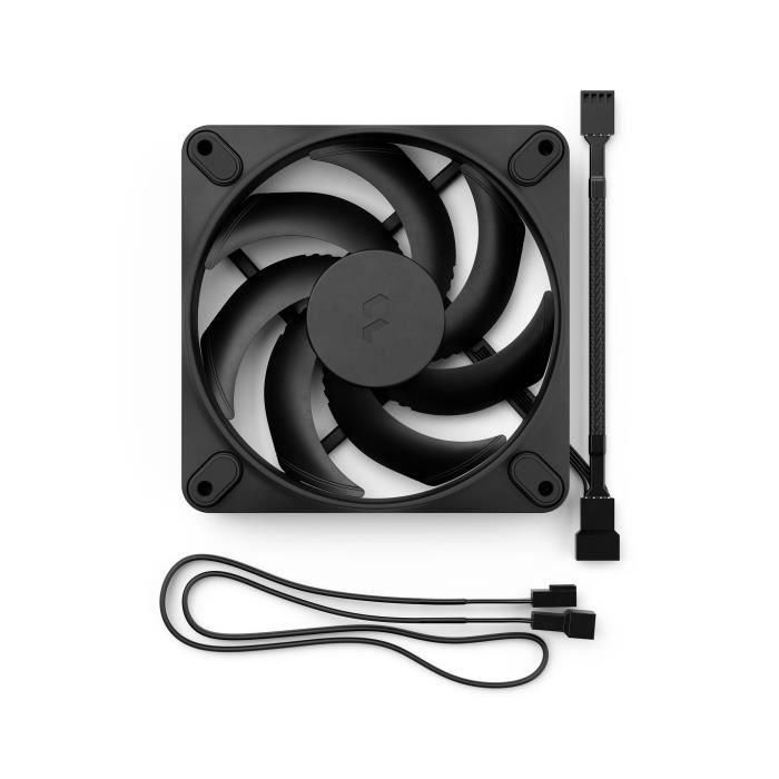 Fractal Design FRA7340172708841 Ventilador PC Momentum 12, FDB, Control PWM, Aspas barridas, Reducción Ruido, Negro 1 Fractal Design FRA7340172708841 Ventilador PC Momentum 12, FDB, Control PWM, Aspas barridas, Reducción Ruido, Negro 1
