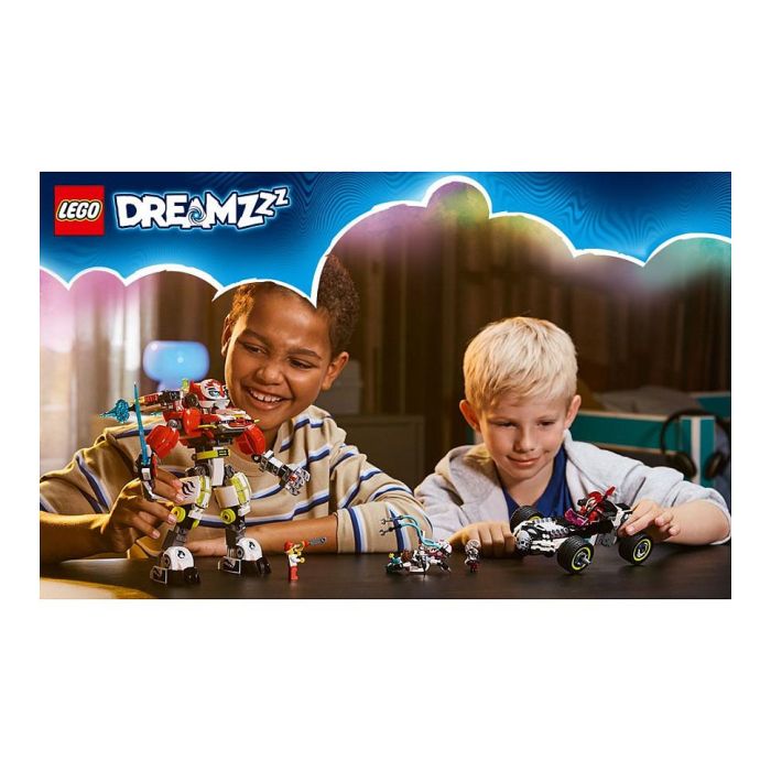 LEGO 71497 DREAMZzz Meca Tigre de Cooper y Bólido de Zero, Juego de Construcción, 1006 Piezas, 9+ Años