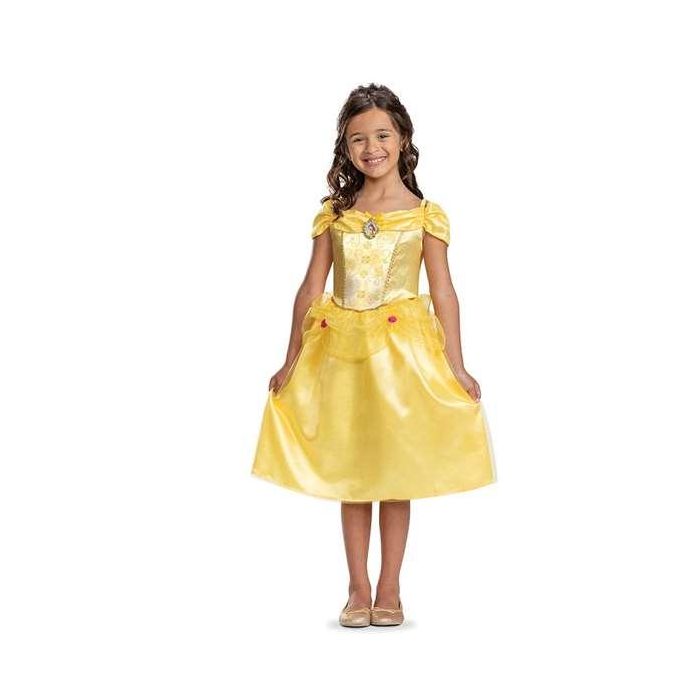 Disfraz bella disney princesas talla XS (3t-4t) Disfraz bella disney princesas talla XS (3t-4t)