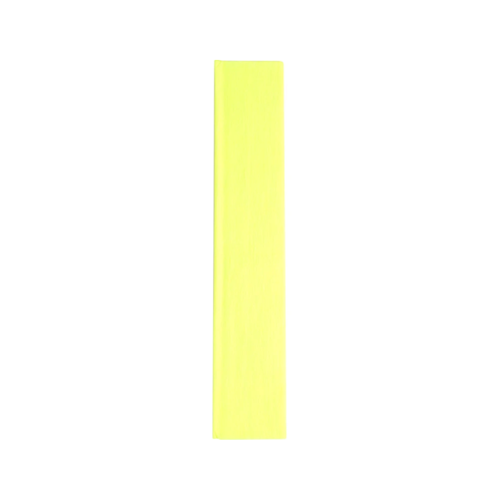 Liderpapel Papel Crespón Amarillo Fluorescente 50 cm x 2,5 m 34 g/m2 2
