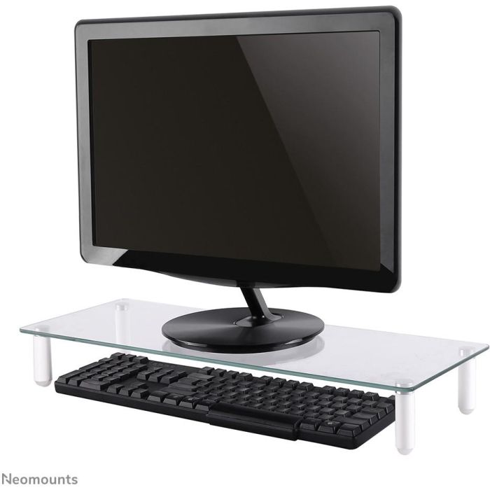 Mesa TV Neomounts NSMONITOR10 Negro Transparente