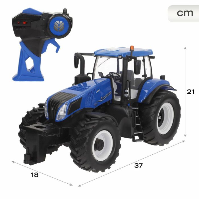 Coche Radio Control New Holland 37 x 21 x 18 cm (2 Unidades) 3 Coche Radio Control New Holland 37 x 21 x 18 cm (2 Unidades) 3