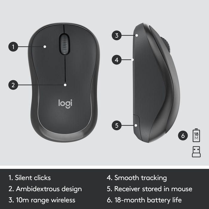 Logitech MK295 Silent Wireless Combo, English 14 Logitech MK295 Silent Wireless Combo, English 14