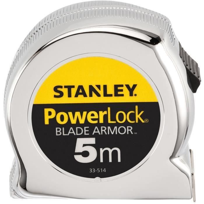 Flexometro Powerlock 5M X 25Mm Blade Armor Stanley Flexometro Powerlock 5M X 25Mm Blade Armor Stanley